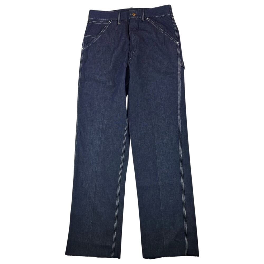 Sears | Vintage, Lightweight Denim Carpenter Jeans | 28 waist - Picture 1 of 5